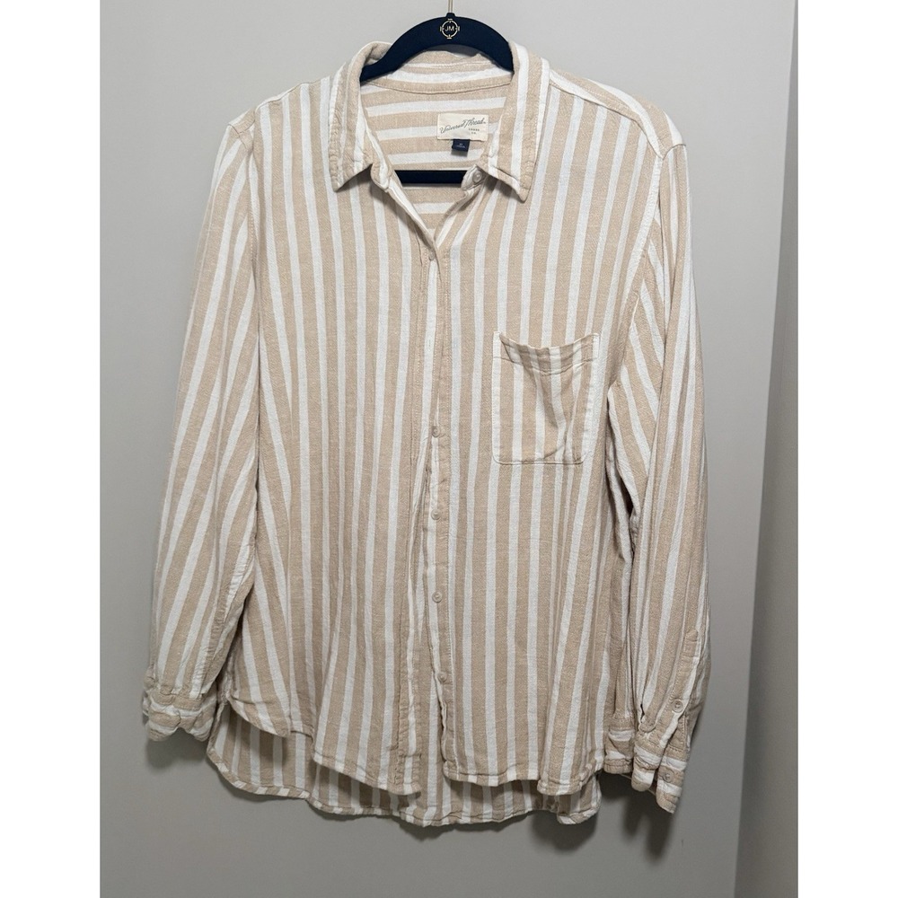 Women's Long Sleeve Casual Blouse, Size XL